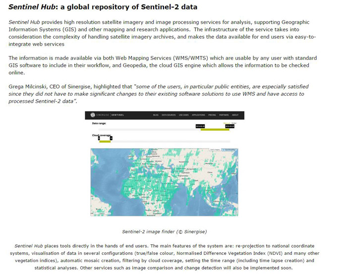 Copernicus Observer newsletter