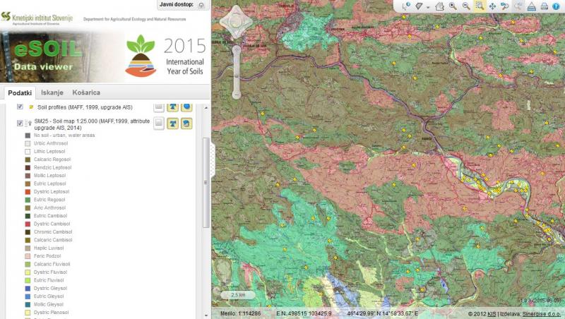 Soil map