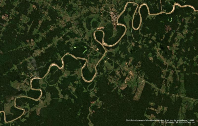Broad Area Management Through Satellite Imagery